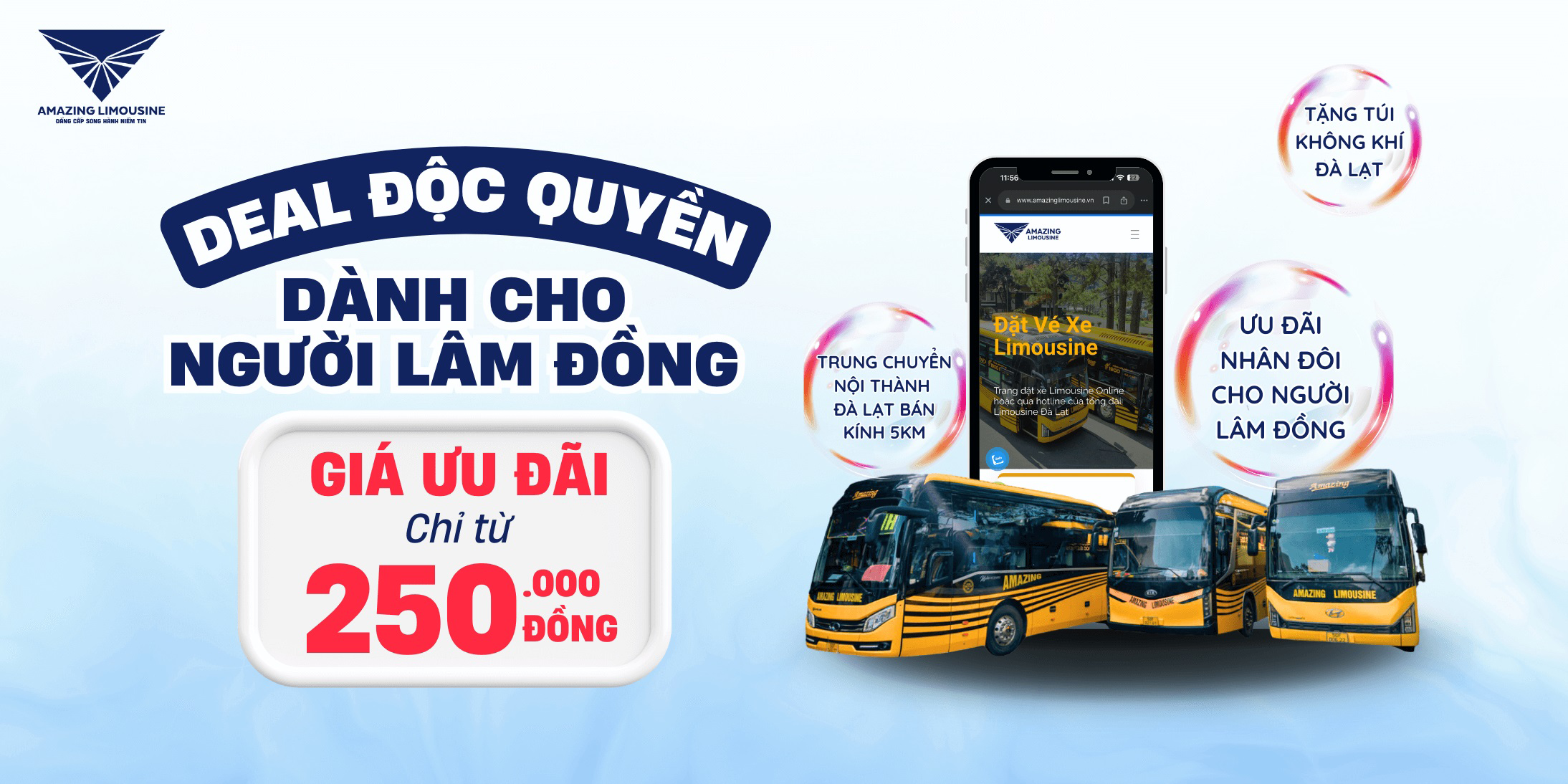 Uu Dai Danh Cho Nguoi Da Lat Amazing Limousine